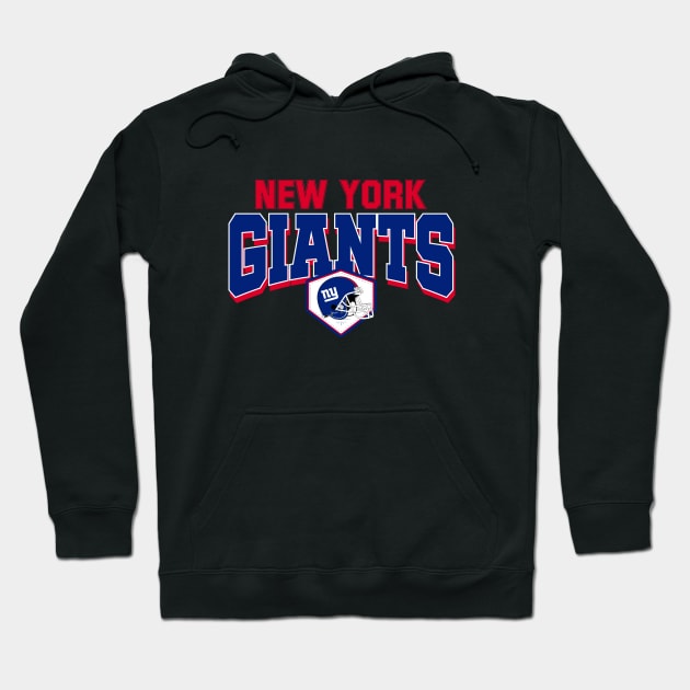 New York Giants Football Hoodie by Gvsarts